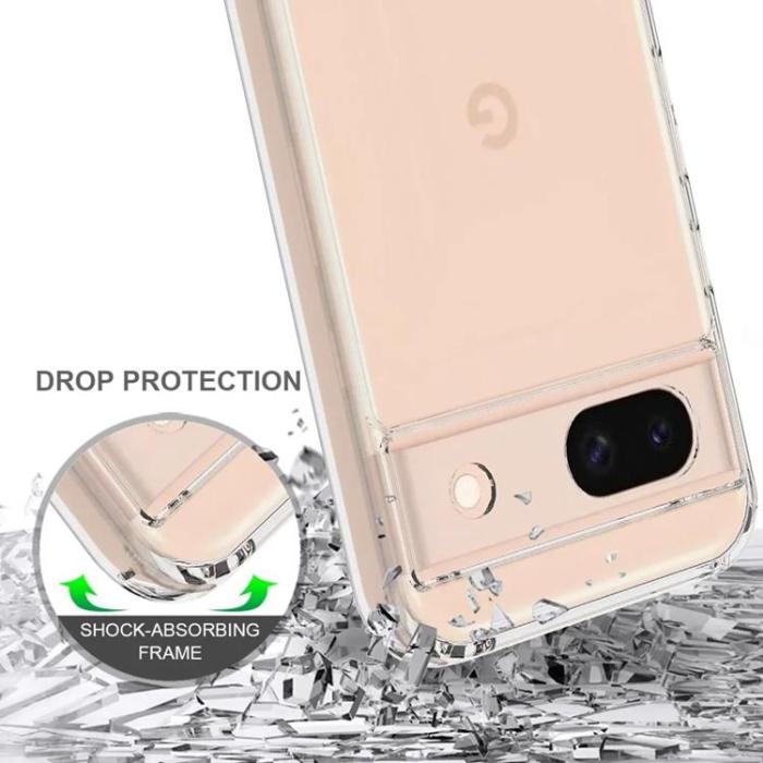 Taltech - Google Pixel 8A Mobilskal Reptåligt - Transparent