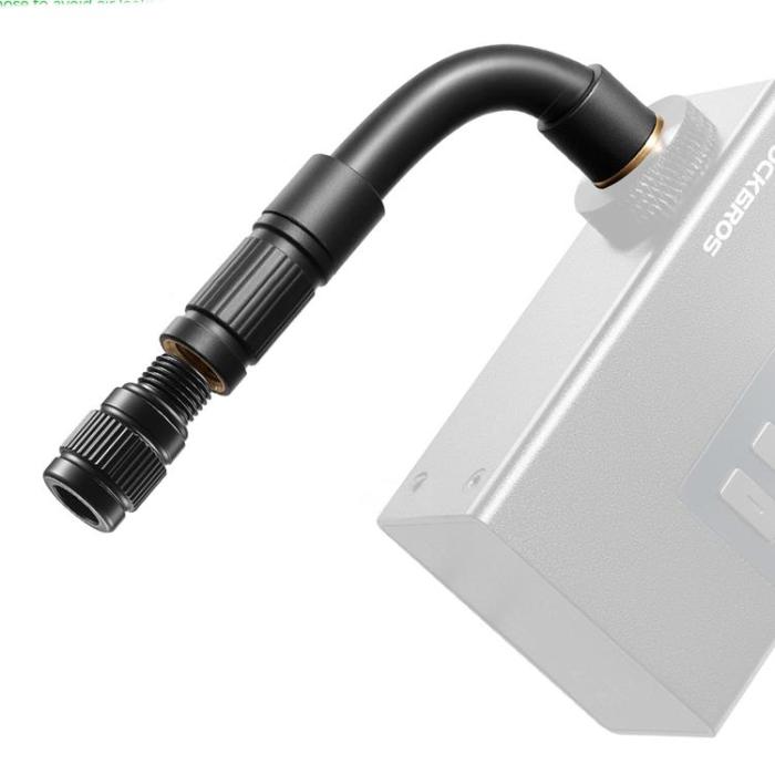 Rockbros - Rockbros Sladdlös Pump 120 psi Kompressor 420 mAh - Svart