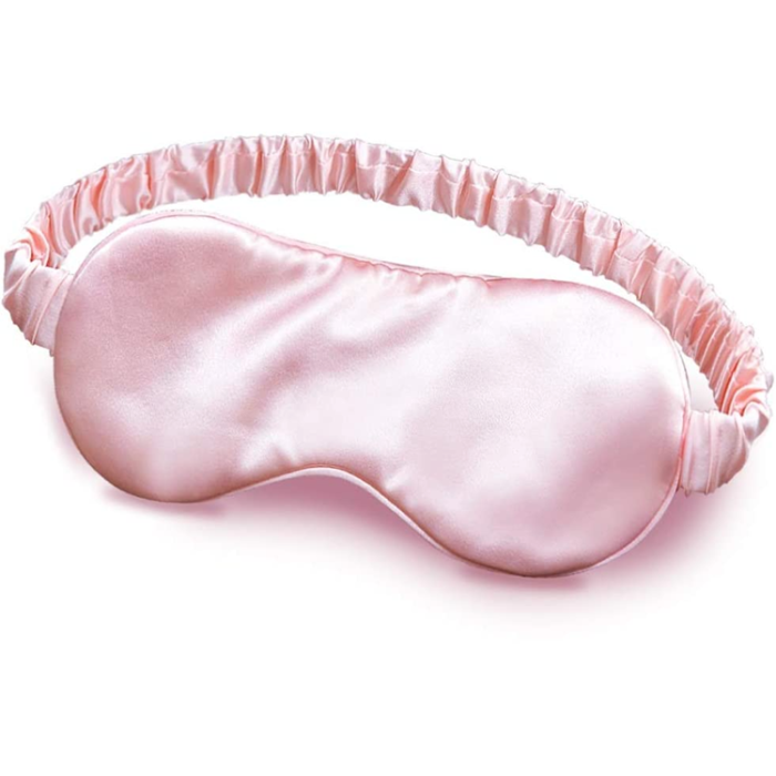 A-One Brand - Bekväm Siden Sovmask/Ögonmask - Rosa