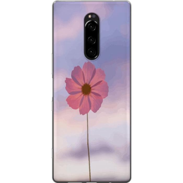 iSecrets - Mobilskal till Sony Xperia 1 med Rosa blomma