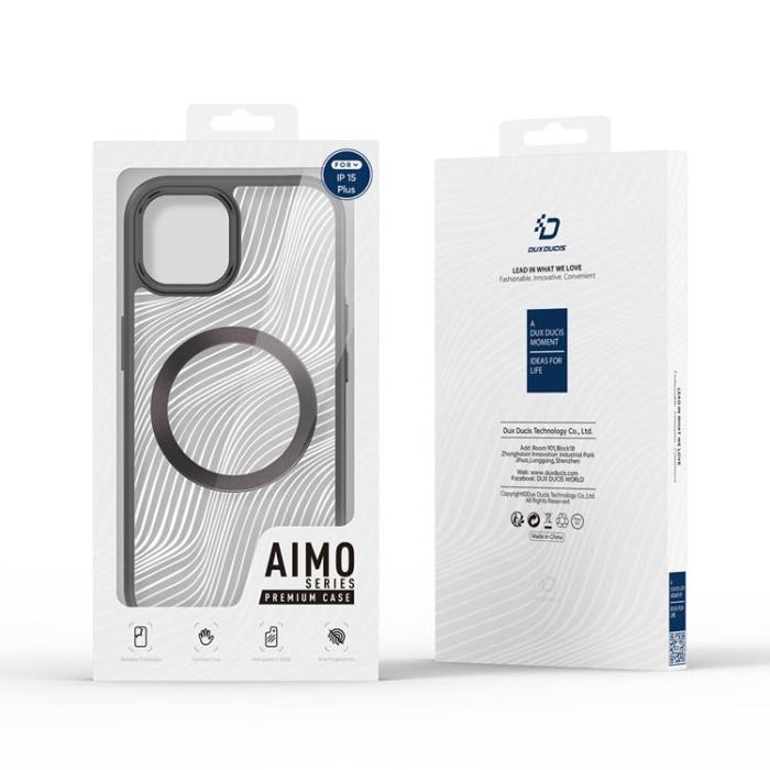 Dux Ducis - Dux Ducis iPhone 15 Plus Mobilskal Magsafe Aimo - Svart
