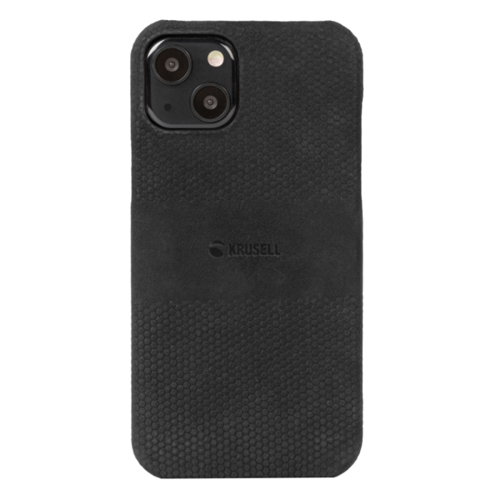 UTGATT1 - Krusell Läder Skal iPhone 13 Mini - Svart
