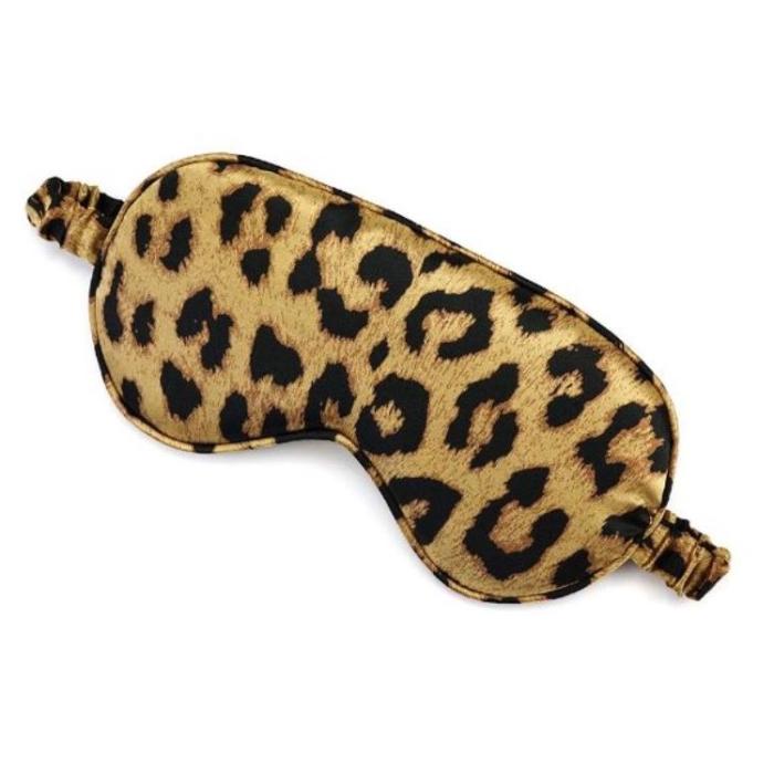 A-One Brand - Bekväm Silky Sovmask/Ögonmask - Leopard