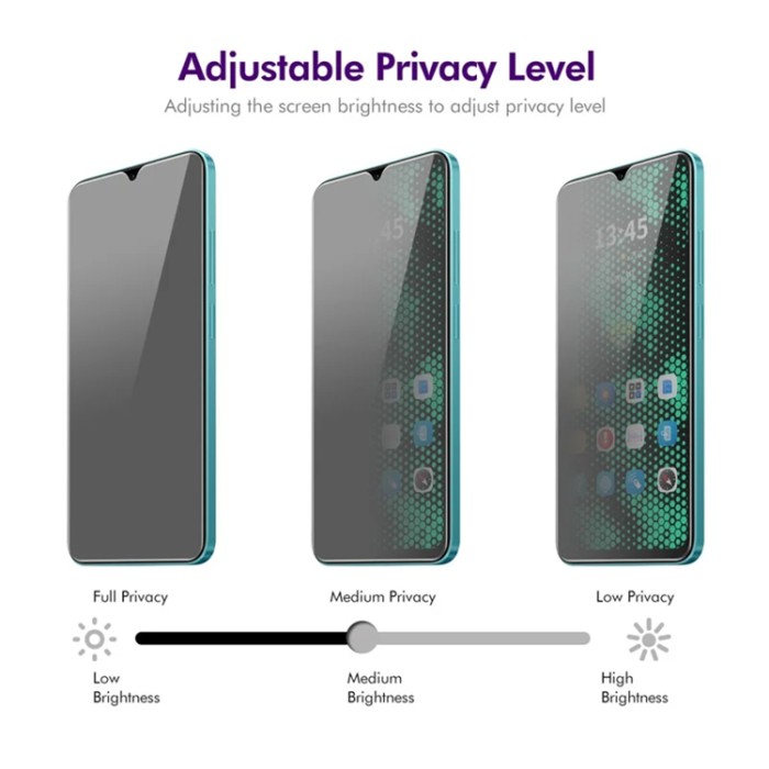 Boom of Sweden - [2-Pack] BOOM Galaxy XCover 7 Härdat Glas Skärmskydd Privacy