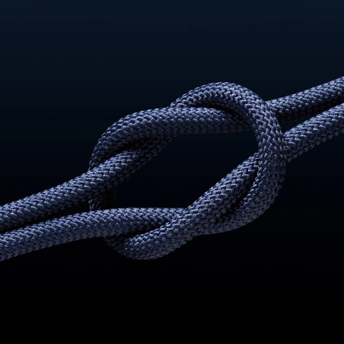 BASEUS - Baseus USB-C till USB-C kabel 100W 1m Tungsten Gold - Marinblå