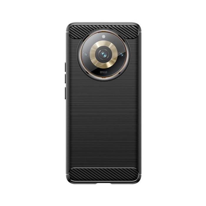 OEM - Realme 11 Pro/11 Pro Plus Mobilskal Carbon Flexible - Svart