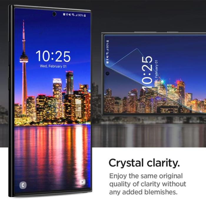 Spigen - [2-Pack] Spigen Galaxy S24 Ultra Skärmskydd Hydrogel - Clear