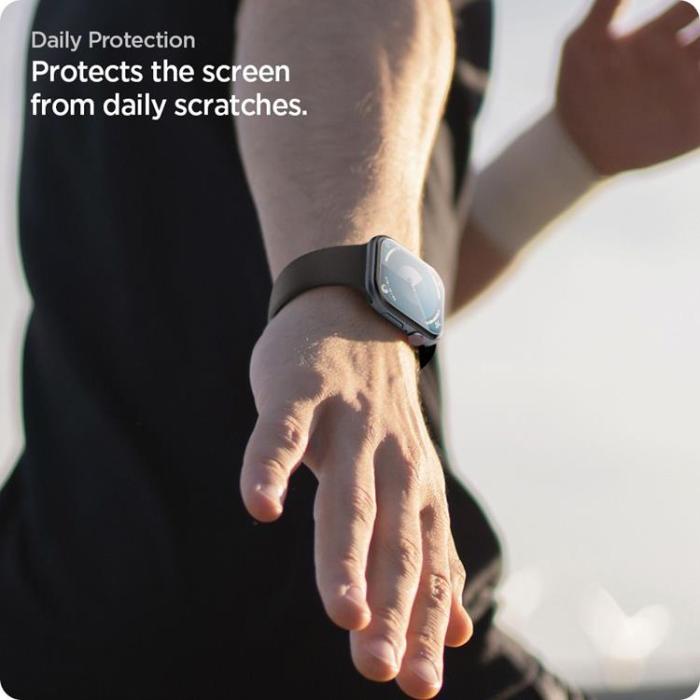 Spigen - [2-Pack] Spigen Apple Watch 42mm Series 10 Skärmskydd Elite Shield