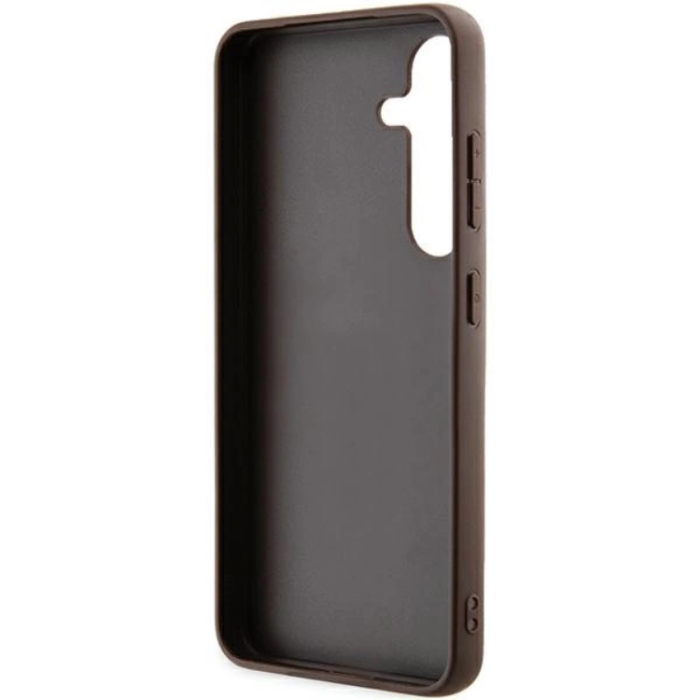 Guess - Guess Galaxy A55 5G Mobilskal Big Metall Logo - Brun