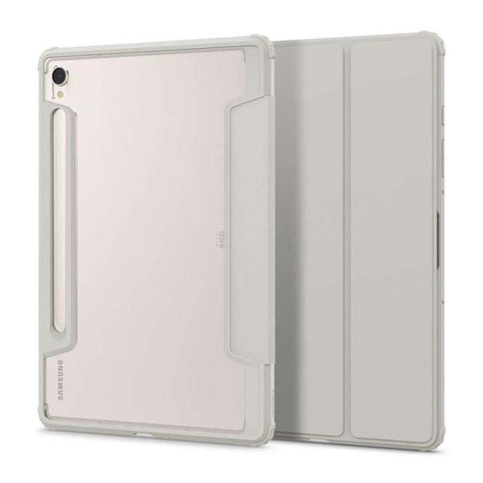 UTGATT - Spigen Galaxy Tab S9 Fodral Ultra Hybrid Pro - Grå