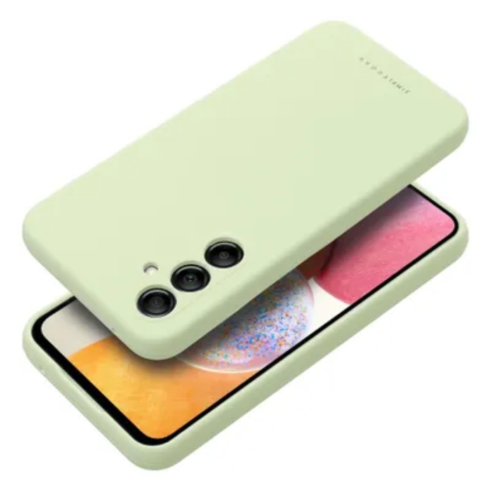 Roar - Roar Samsung Galaxy A14 4G / A14 5G Mobilskal Roar Cloud Skin - Ljusgrön