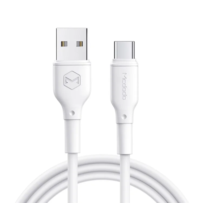 MCDODO - MCDODO USB-A - USB-C Kabel 1.2M - Vit