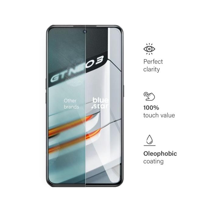 Blue Star - Blue Star Realme GT Neo 3 Skärmskydd av Härdat Glas