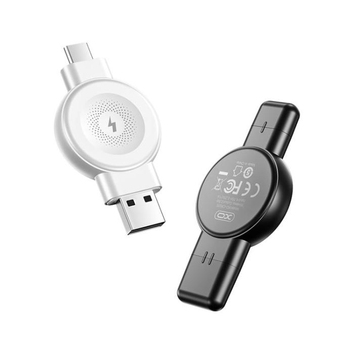 XO - XO Qi Trådlös Laddare för Apple/Galaxy Watch 2.5W - Svart