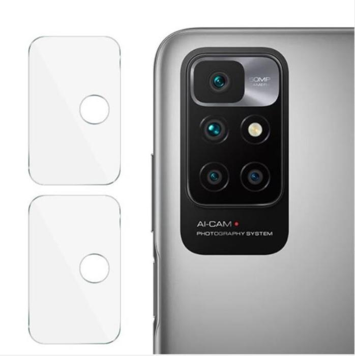 OEM - [2-PACK] Xiaomi Redmi 10 4G (2021/2022) Kameralinsskydd i Härdat glas - Clear