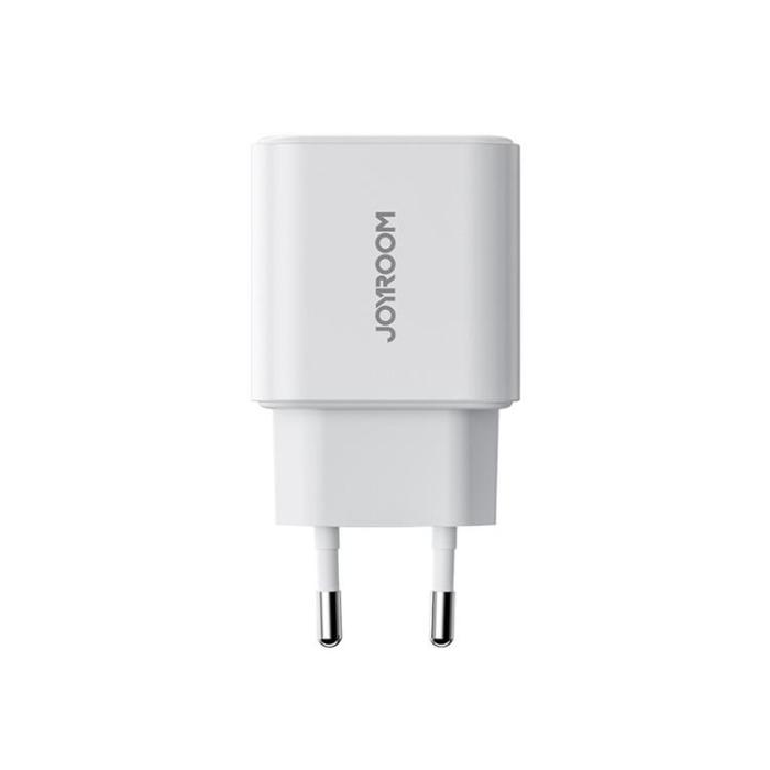 Joyroom - Joyroom EU USB-A to USB-C Väggladdare 20W USB-C Kabel - Vit
