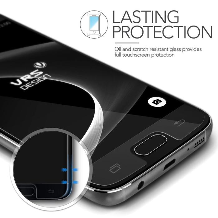 VERUS - 2 X Verus Design Härdat Glas Skärmskydd till Samsung Galaxy S7 Edge