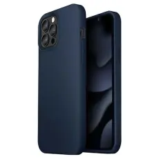 UNIQ - UNIQ Lino Hue Skal iPhone 13 Pro Max - Marine Bl