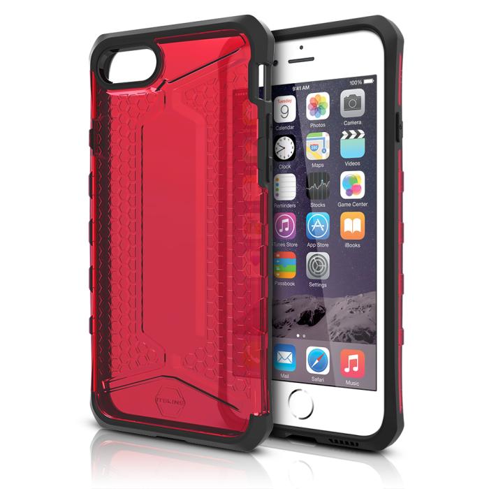 UTGATT5 - Itskins Octane Skal till iPhone 7/8/SE 2020 - Röd