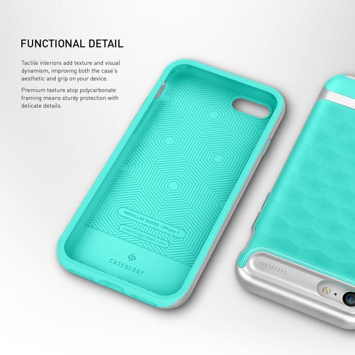 UTGATT5 - Caseology Parallax Skal till Apple iPhone 7/8/SE 2020 - Mint