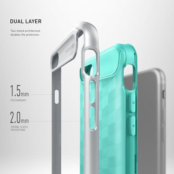 UTGATT5 - Caseology Parallax Skal till Apple iPhone 7/8/SE 2020 - Mint