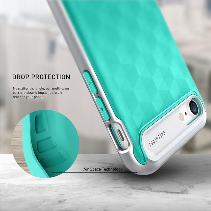 UTGATT5 - Caseology Parallax Skal till Apple iPhone 7/8/SE 2020 - Mint