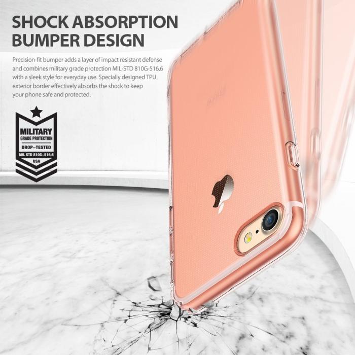UTGATT5 - Ringke Weightless as Air Skal till iPhone 7/8/SE 2020 - Grå