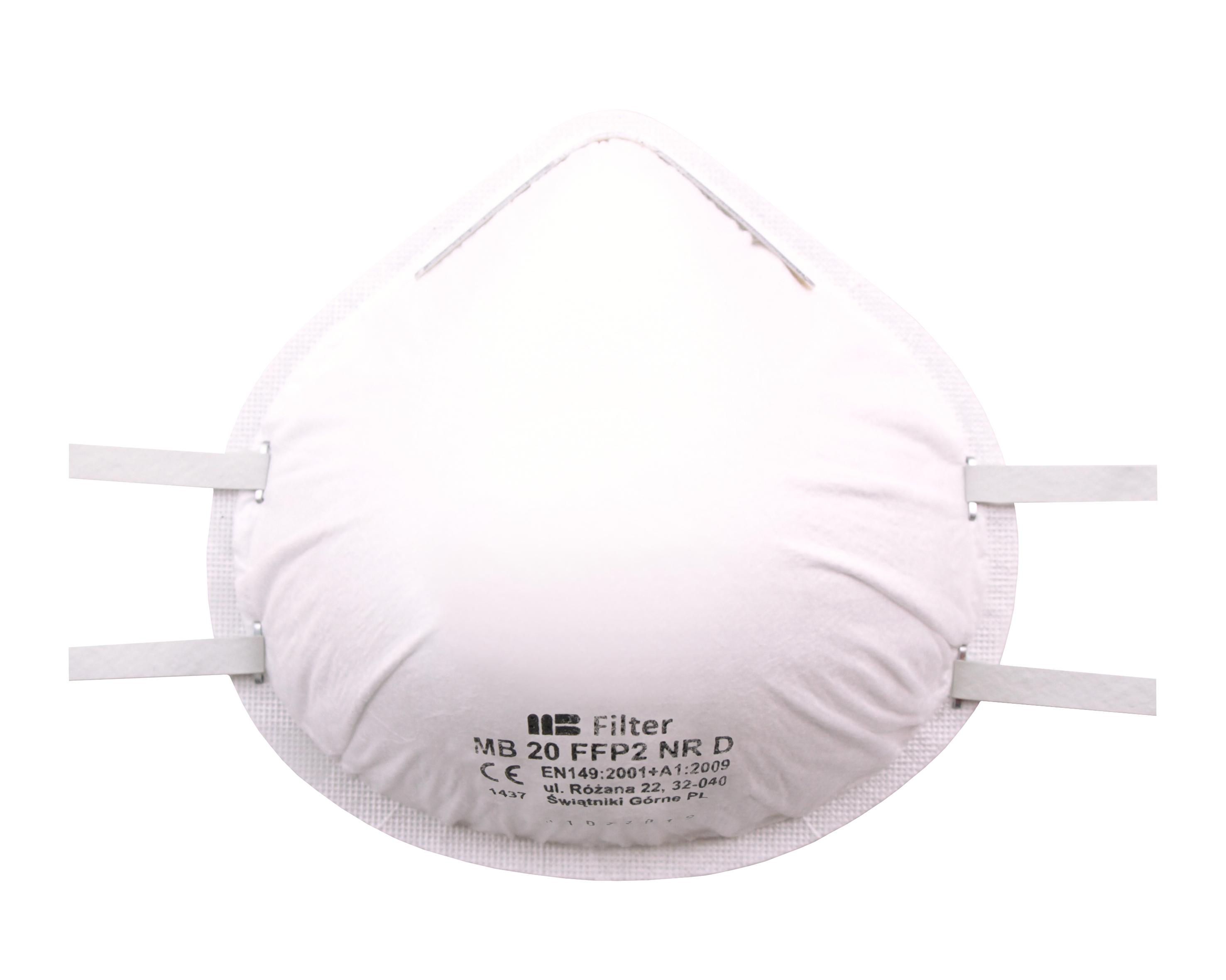 [1-PACK] Munskydd CE-certifierad FFP2 - Skyddsmask Mask