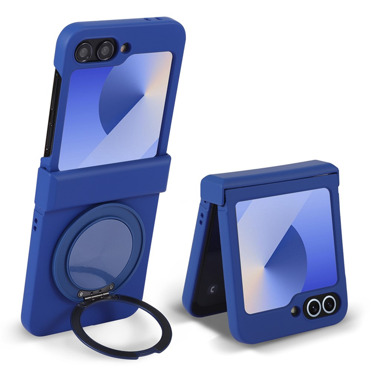 Galaxy Z Flip 6 Mobilskal MagSafe Electroplated Vein Rotating (Blå) | 2353 | AlltMobil