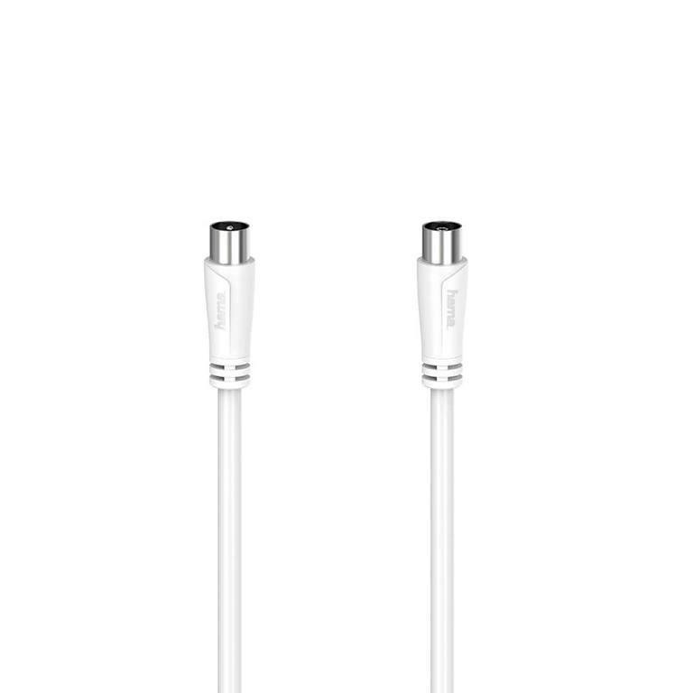 Hama Antennkabel 90dB 3.0m - Vit | 505295 | AlltMobil