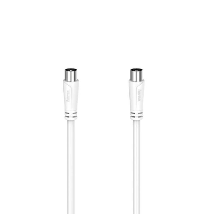 Hama - Hama Antennkabel 90dB 15m - Vit