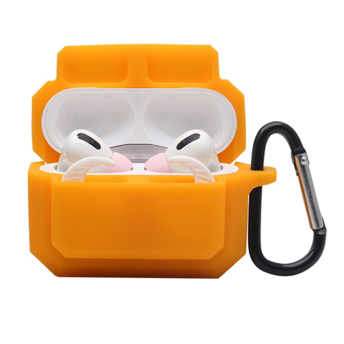A-One Brand - AirPods Pro Skal Silikon 3-in-1 - Orange