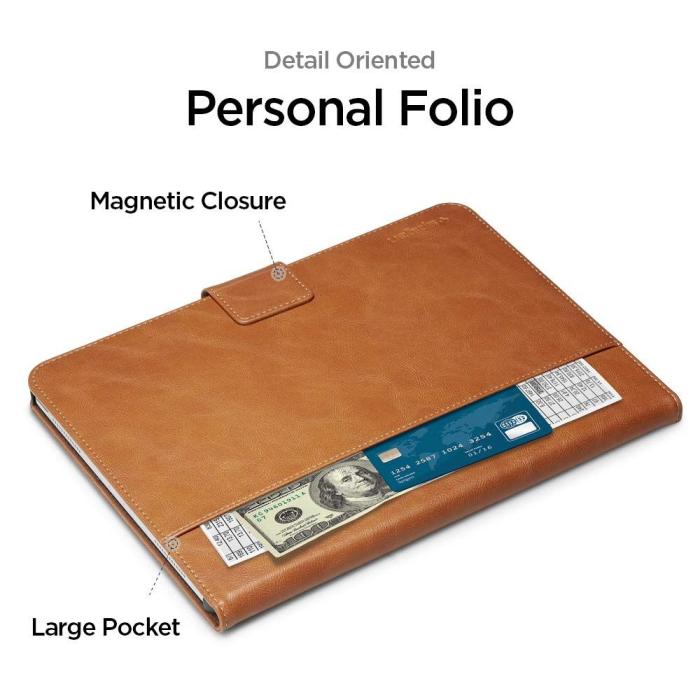 UTGATT5 - SPIGEN Stand Folio iPad Pro 11 2018 Brown