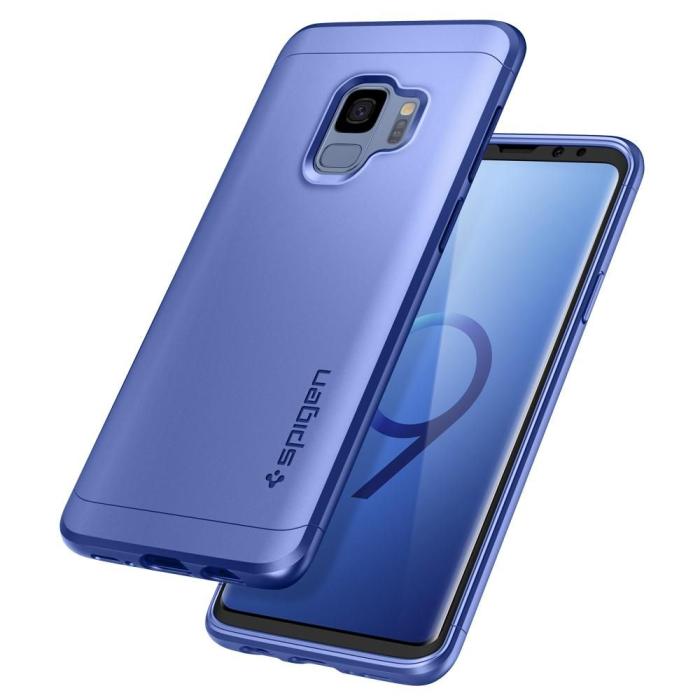 UTGATT5 - Spigen Thin Fit 360 Galaxy S9 Coral Blue