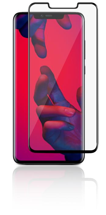 UTGATT4 - SiGN 3D Heltäckande Skärmskydd i Härdat Glas för Huawei Mate 20 Pro - Svart