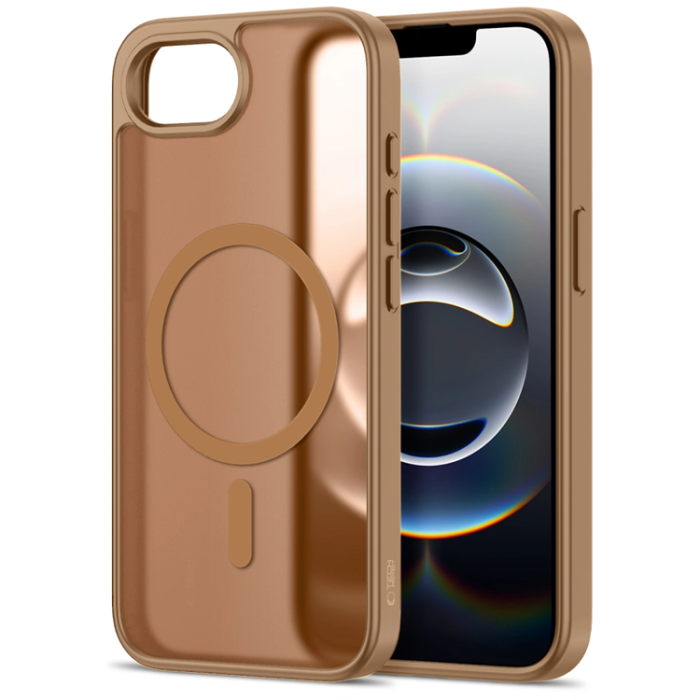 Tech-Protect - Tech-Protect Mobilskal För iPhone 16e/17e Magsafe Basicmag - Brun