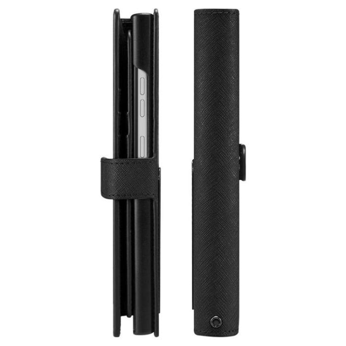 UTGATT - Spigen Galaxy S23 Plus Plånboksfodral S Plus - Svart