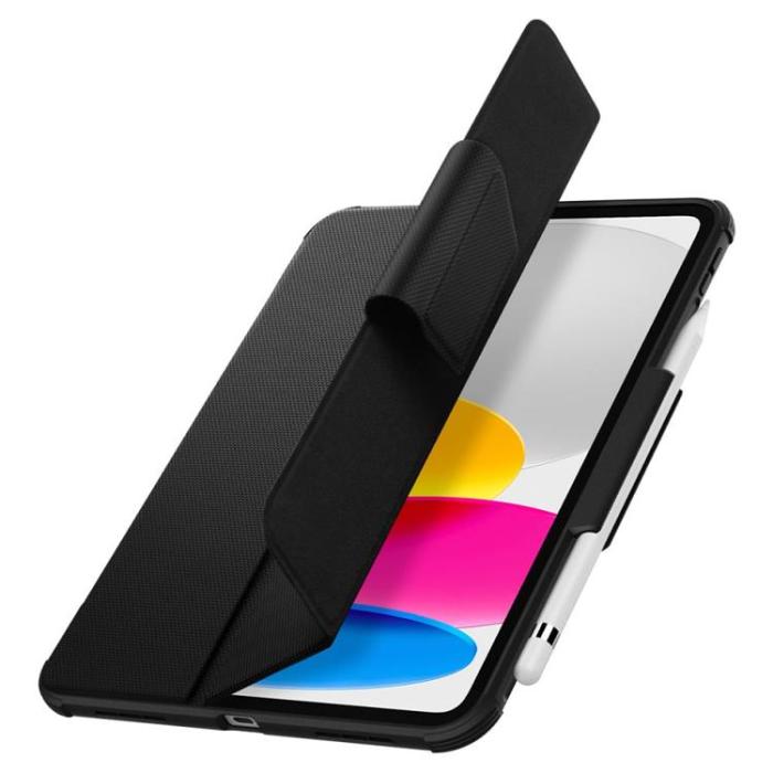 UTGATT - Spigen iPad 10.9 2022 Fodral Smart Fold - Svart
