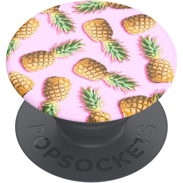 PopSockets - Popsockets Basic Grip Med Ställfunktion - Pineapple Palooza