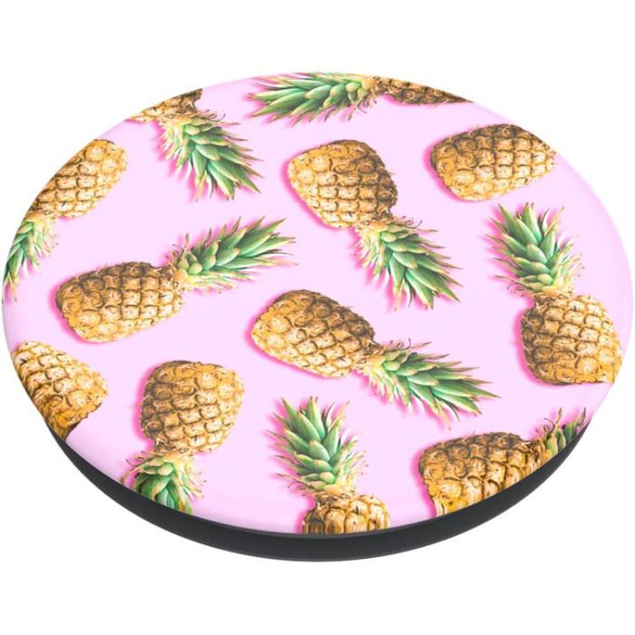 PopSockets - Popsockets Basic Grip Med Ställfunktion - Pineapple Palooza