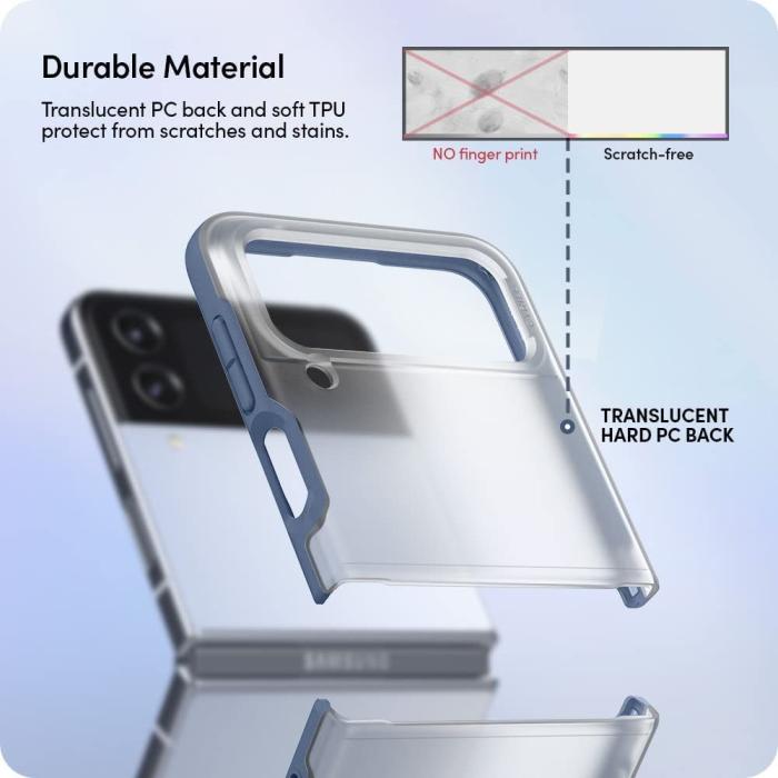 UTGATT - Spigen Galaxy Z Flip 4 Skal Cyrill Color Brick - Coast