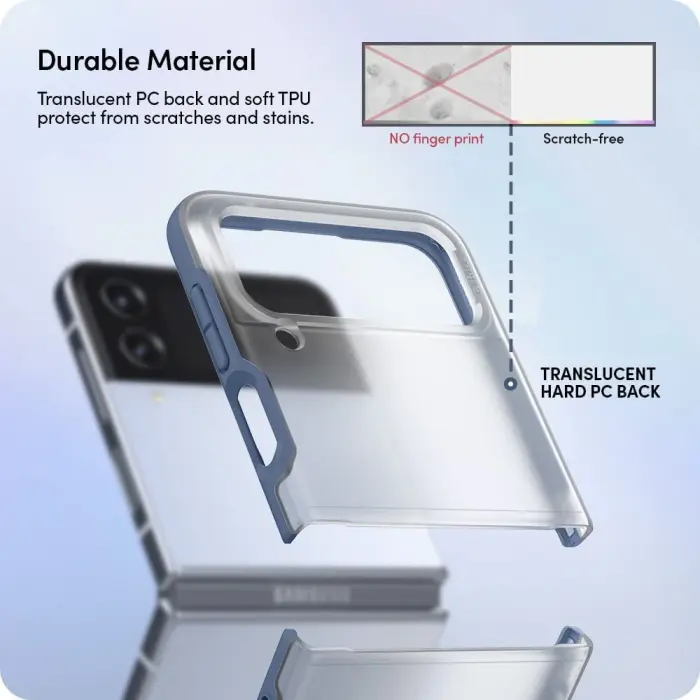 UTGATT - Spigen Galaxy Z Flip 4 Skal Cyrill Color Brick - Coast