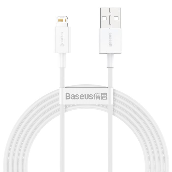 UTGATT1 - BASEUS kabel USB-C to USB-C PD100W Power Delivery 2m Vit