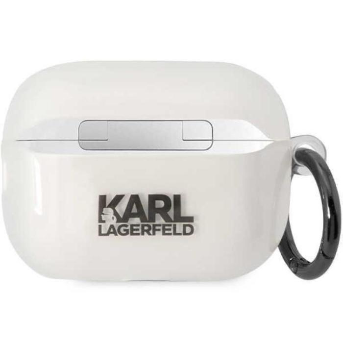 KARL LAGERFELD - Karl Lagerfeld Airpods Pro 2 Skal Ikonik Choupette - Transparent