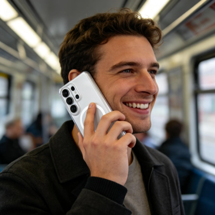 Tech-Protect - Tech-Protect Mobilskal För Galaxy S26 Ultra Magsafe Magslim - Matt Ice