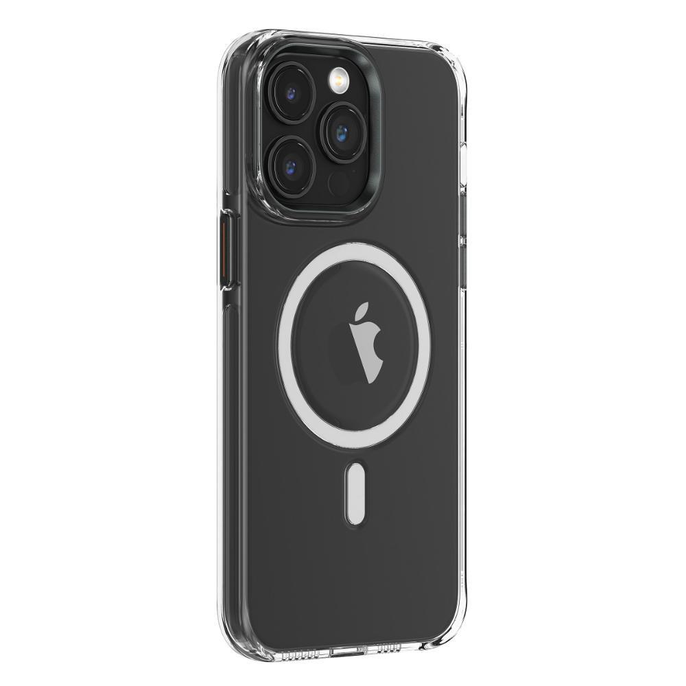 iPhone 15 Pro Max Skal Crystal Mag Transparent Stöttålig | 2353 | AlltMobil