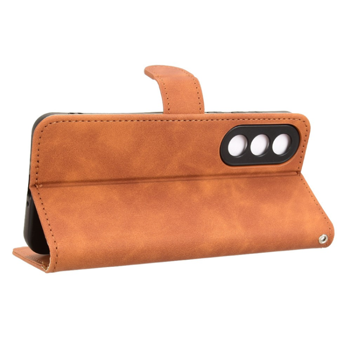 A-One Brand - OnePlus Nord 5 Plånboksfodral Skin Feel Läder - Brun