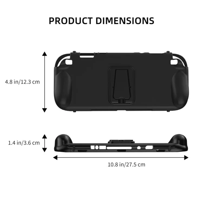JYS - JYS Nintendo Switch 2 Skal Spelkonsol TPU - Svart