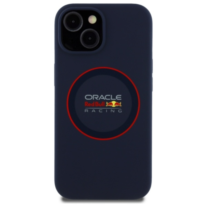Red Bull - Red Bull iPhone 14 Mobilskal MagSafe Silikon Röd Ring
