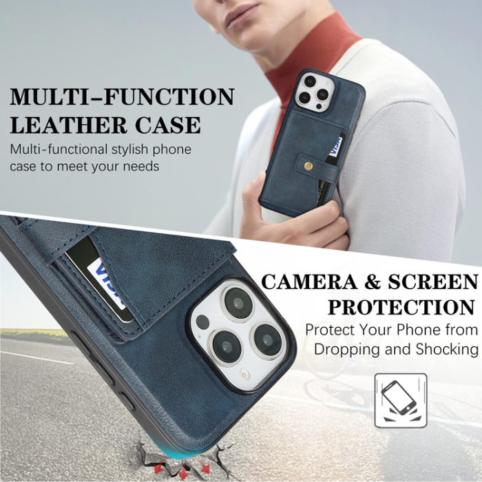 A-One Brand - iPhone 16 Pro Mobilskal MagSafe Detachable Korthållare